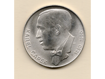 Československo – 100 Kčs, Karel Čapek, 1990