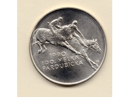 Československo – 100 Kčs, Velká pardubická, 1990