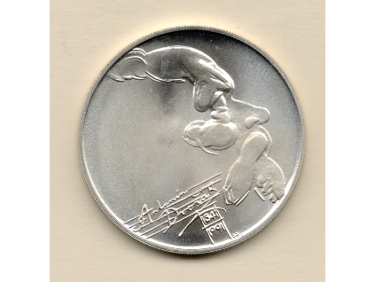 Československo – 100 Kčs, Antonín Dvořák 1991
