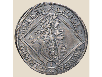Leopold I. – 1/4 tolar, St. Veit 1704