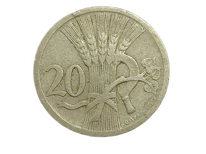 20 Haléř 1925 Vzácný ročník