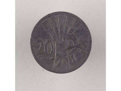 20 Haléř 1925 Vzácný ročník