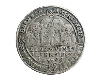 1/2 Tolar 1608 Iohann Ernst a jeho 7 Bratrů