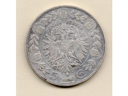 František Josef I. 5 Korun 1900 Vídeň