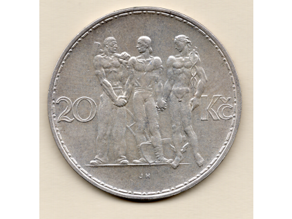 Československo – 20 Kč 1933