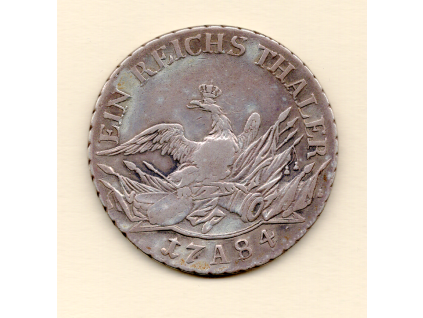 Fridrich II. Veliký Prusko Tolar 1784 A Berlín