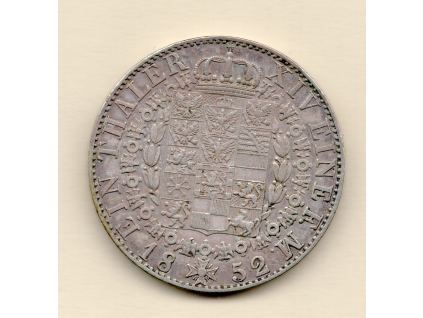 Fridrich Vilém IV. – tolar, 1852 A Berlín