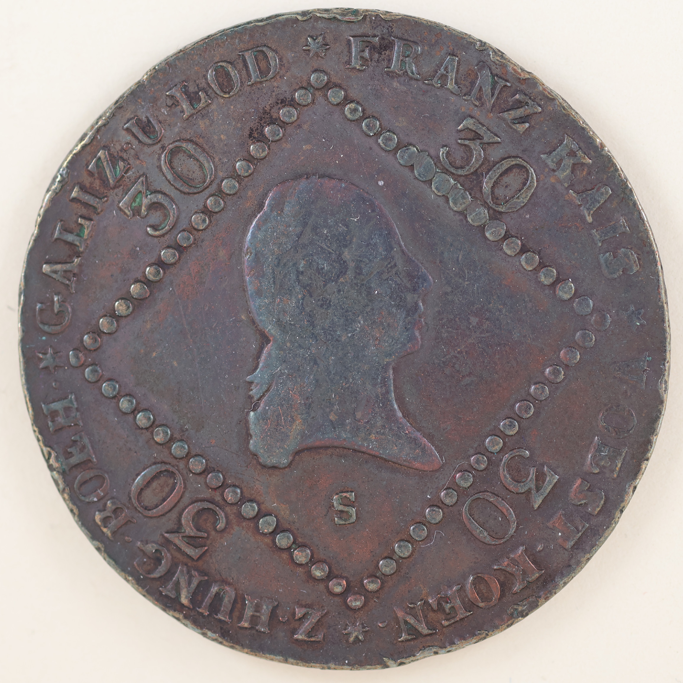 30 krejcar 1807 S, František I. (II.)