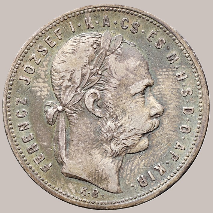 Zlatník (Forint) FJI 1881 KB