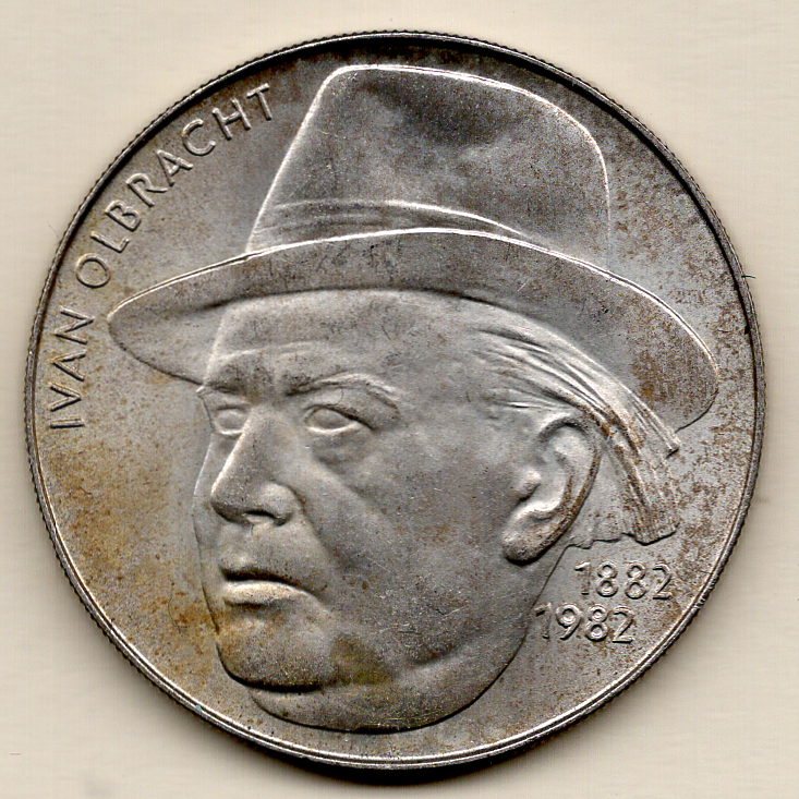 Československo – 100 Kčs 1982, Ivan Olbracht