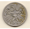 Československo 50 Haléř 1925 Vzácný ročník