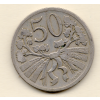 Československo 50 Haléř 1927 Vzácný ročník