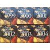 USA – kolekce 60 čtvrťáků State Quarters 1999–2004,