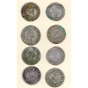 Ferdinand II – 3 krejcar 1624 - 1632, Vídeň sada 8 ks