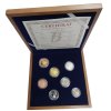 Sada oběžných mincí 2017 proof -  dřevěná etue