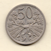Československo 50 Haléř 1927 Vzácný ročník