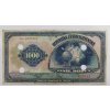 Československo – 1000 korun 1932, série B, perforace SPECIMEN + 4 skartační otvory