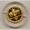 ČNB Zlatá mince2000 Kč, Románský sloh „Rotunda ve Znojmě“ 2001, Proof 6,22g