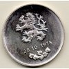 Tomáš Garrigue Masaryk – pamětní medaile k vyhlášení Československé republiky 1918