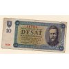 Slovenská republika 10 Korun 1943 S. Dj 30