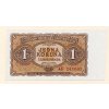 Československo 1 koruna, 1953 S. AU perforace 3.m.d