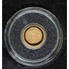 Nejmenší mince světa – sada 6 zlatých mincí 3g ryzost 999