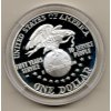 Spojené státy americké – 1 dolar, 50 let USO 1991, Proof
