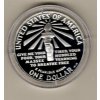 Spojené státy americké – 1 dolar, Socha Svobody a Ellis Island 1986, Proof