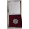 Stříbrná replika pražského groše – Václav II., Bižuterie Jablonec 1995