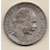 František Josef I. 1 Florin (Zlatník) 1887 bz