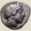 Attika (Athény) – tetradrachma, Athény 449–419 př. n. l., Ch XF