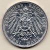 Vilém II. – 3 marky, Prusko 1910 A