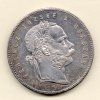 1 Forint František Josef I. 1869 KB