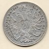 František Josef I. - 20 krejcar, 1869 bz Vídeň