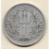František Josef I. – 1 koruna 1892, Vídeň Vzácná