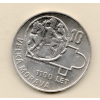 Československo – 10 Kčs, 1100 let Velké Moravy 1966