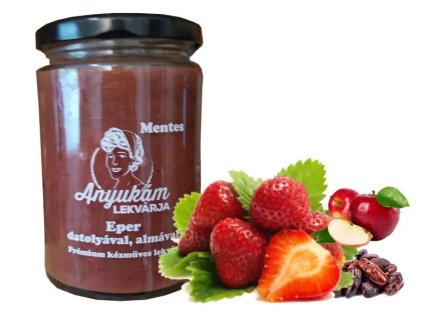 Mentes eper lekvár datolyával és almával