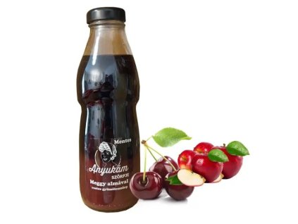 Mentes meggy szörp almával