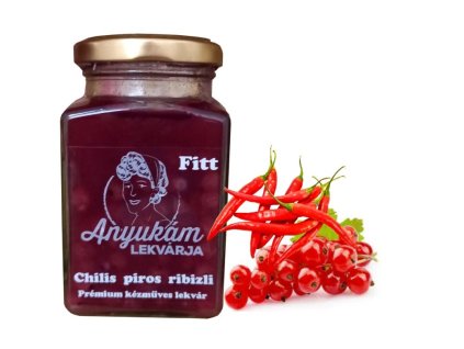 Chilis piros ribizli lekvár