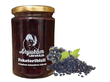 Prémium feketeribizli lekvár üvegben – mindennapokra.hu