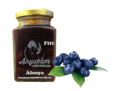 Fitt áfonya lekvár üvegben – mindennapokra.hu