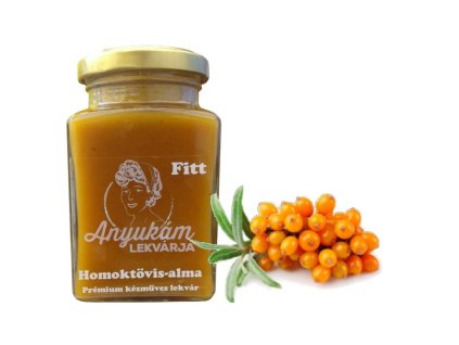 Fitt homoktövis alma lekvár üvegben – mindennapokra.hu