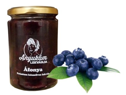 Prémium áfonya lekvár üvegben – mindennapokra.hu