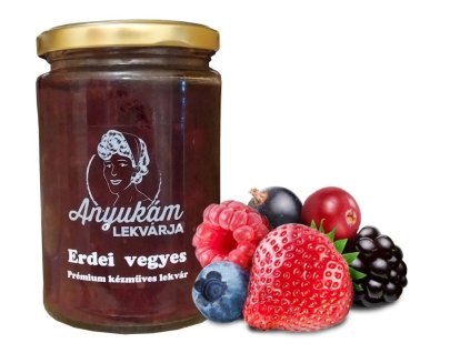 Prémium erdei vegyes lekvár üvegben – mindennapokra.hu