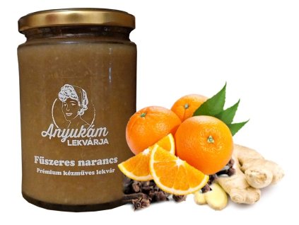 Prémium fűszeres narancs lekvár üvegben – mindennapokra.hu