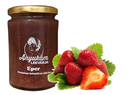 Prémium eperlekvár üvegben – mindennapokra.hu