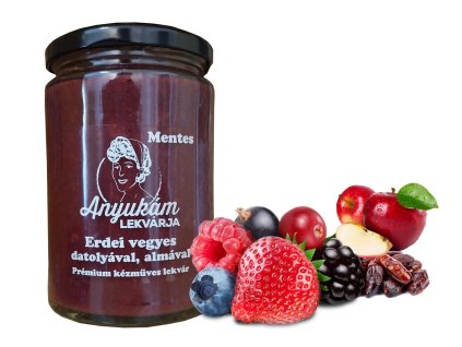 Mentes erdei vegyes lekvár datolyával és almával