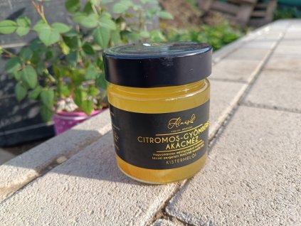 Citromos gyömbéres akácméz 300g – mindennapokra.hu