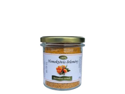 Natúr homoktövis őrlemény 120 g kiszerelésben