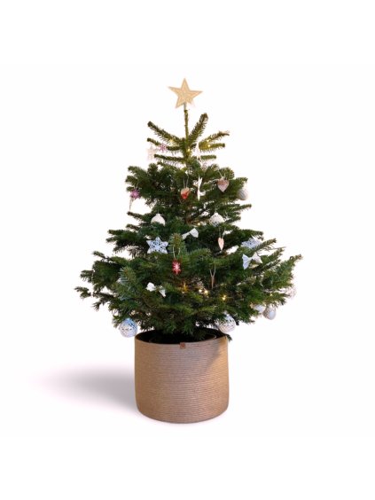 jutovy kryt na vanocni stromek